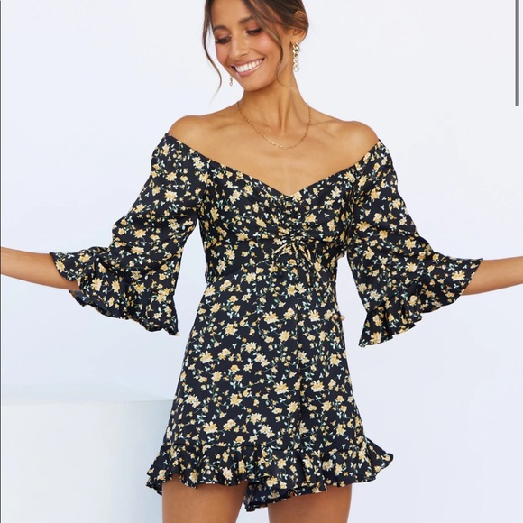 Hello Molly Dresses & Skirts - Catch Me Now Romper Black